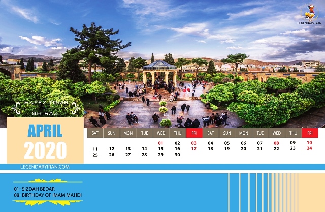 Iran Public Holidays - Iran Weekend - Iranian Calendar | Legendaryiran